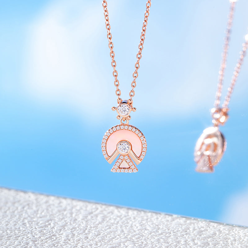 Olivia || Opal Charm Necklaces