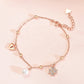 Camila || Clover Pearl Bracelet