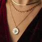 Compass pendant necklaces