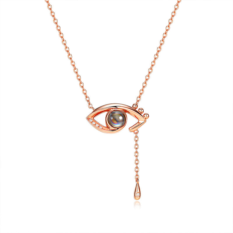 EVIL Eye Necklace Jewelry plated silver jewelry