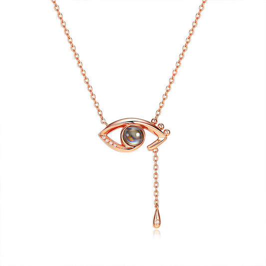 EVIL Eye Necklace Jewelry plated silver jewelry