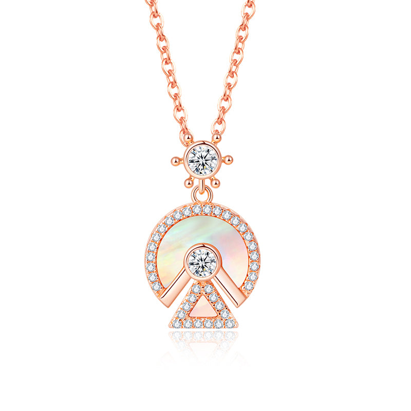 Olivia || Opal Charm Necklaces