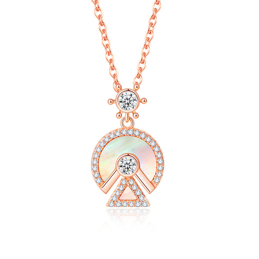 Olivia || Opal Charm Necklaces